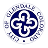 City of Glendale Colorado logo featuring a blue emblem